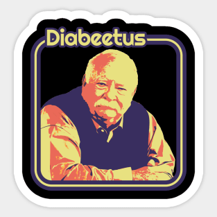 diabeetus wilford Sticker